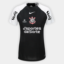 Camisa Feminina Nike Corinthians 2025/26 II Torcedor Com Patrocínios