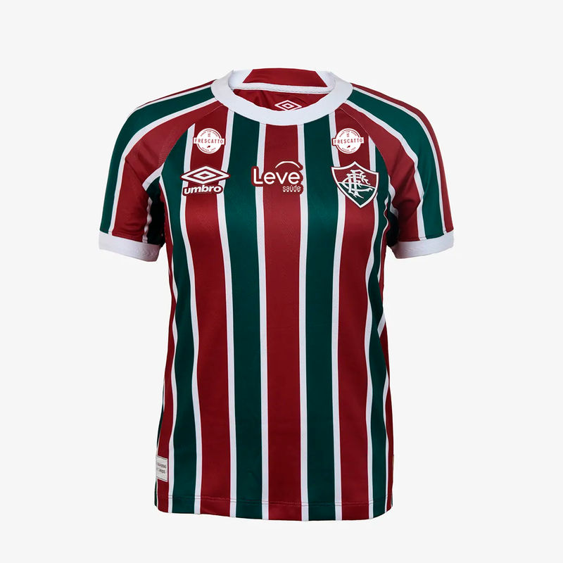 Camisa Feminina Umbro Fluminense 2025/26 I Com Patrocinios