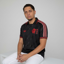 Camisa Flamengo Lifestyler 25/26 Adidas Masculina - Preto